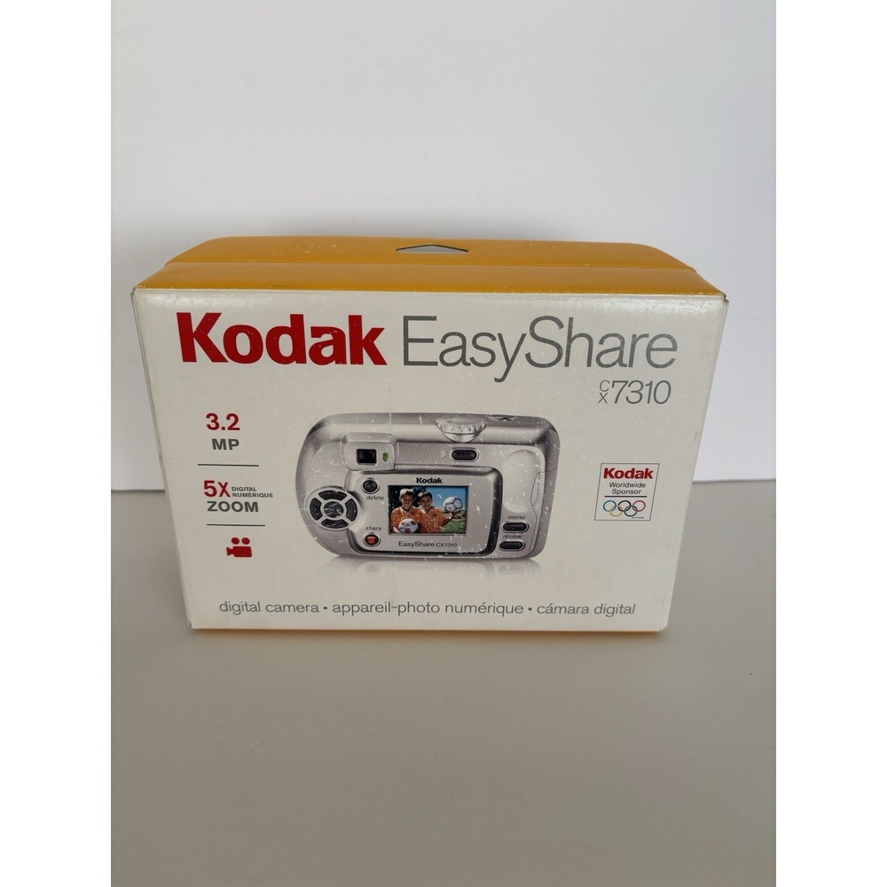 Kodak Digital Camera EasyShare CX7310 3.2MP Silver UnTested